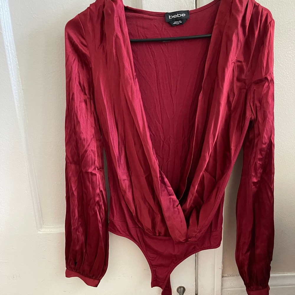 Red body suit